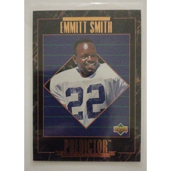 1995 - Upper Deck - Predictor - Emmitt Smith - #RP13 - Picture 3 of 3